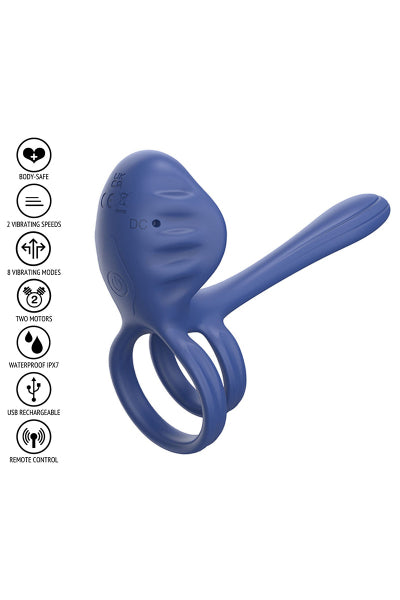 Anneau vibromasseur version slim pour couple - Xocoon - Eveil Secret