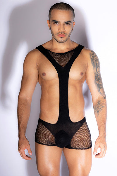 Combishort noir - J Lingerie