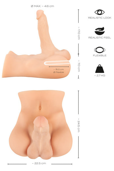 Masturbateur réaliste Deluxe Man 02 - Realistixxx