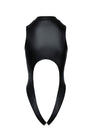Body noir ouvert à l'entrejambe - Cotelli Lingerie