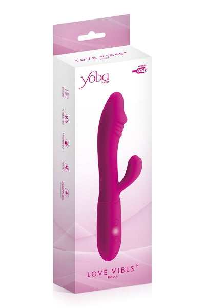 Vibromasseur rabbit Becca - Yoba - Eveil Secret