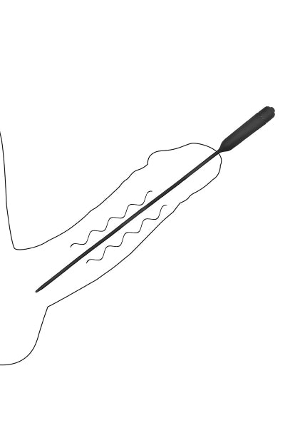 Plug de uretra vibrador extralargo - ¡Ay!