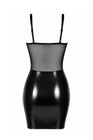 Mini robe Do Not Disturb F409 - Noir Handmade