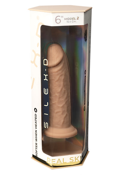 Gode Real Skin Model 2 flesh 15,4 cm - SilexD - Eveil Secret