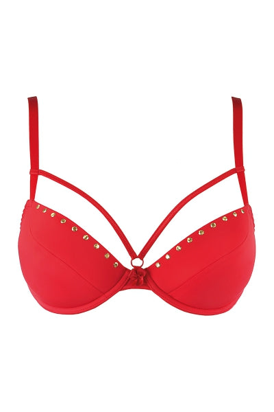 Sujetador push-up rojo V-10351 - Axami