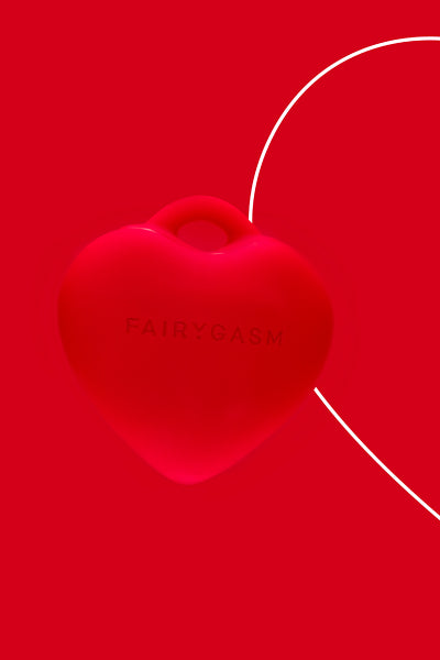 Stimulateur pendentif PleasureStone rouge - FairyGasm