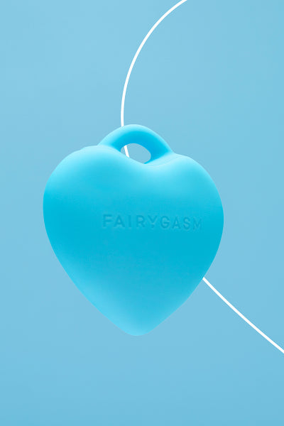 Stimulateur pendentif PleasureStone bleu - FairyGasm