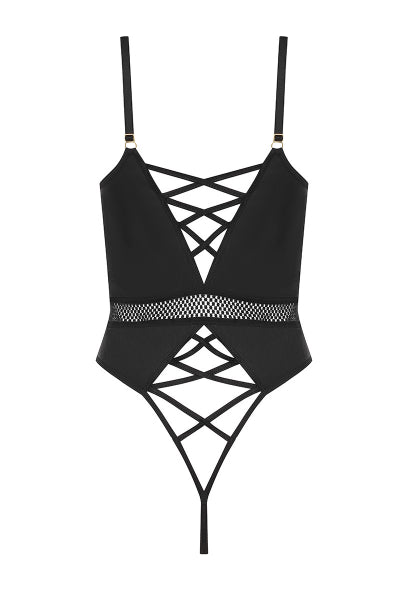 Body noir Kristeen - Passion
