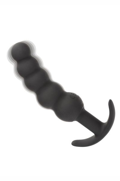 Plug anal Vibrant avec 5 perles - Calexotics