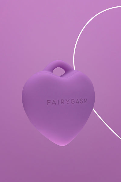 Stimulateur pendentif PleasureStone violet - FairyGasm