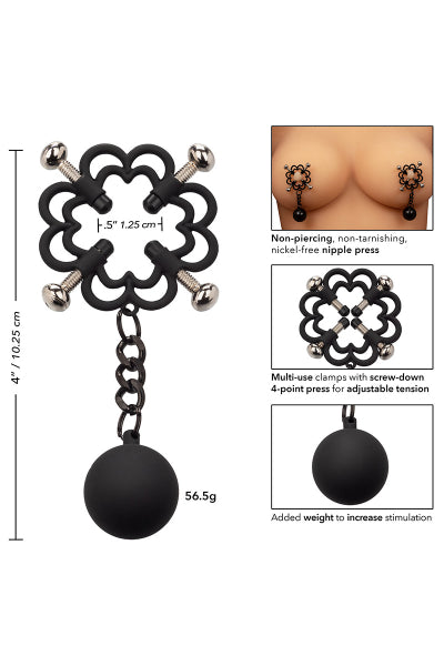 Pinzas para pezones con peso - Calexotics