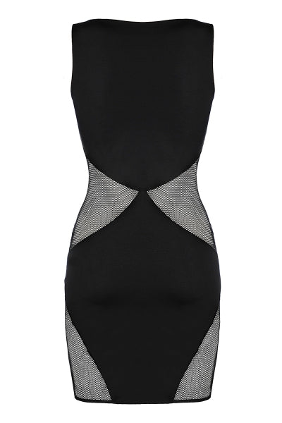 Vestido negro V-9279 - Axami