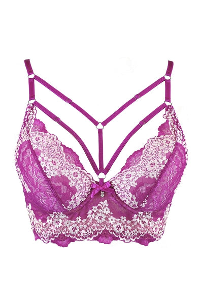 Sujetador fucsia V-9741 - Axami