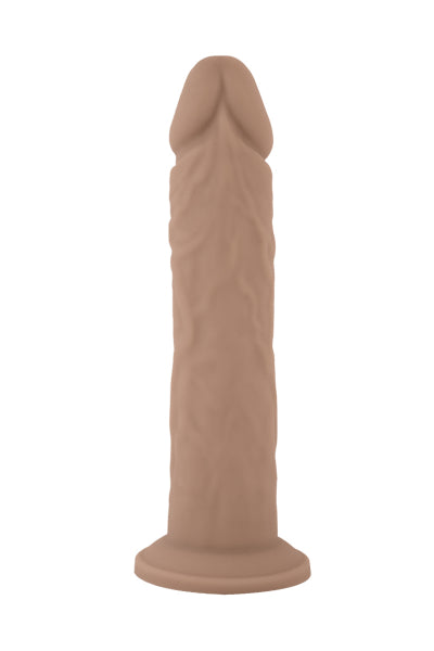 Gode de silicona líquida Modelo 2 color carne 20 cm - SilexD