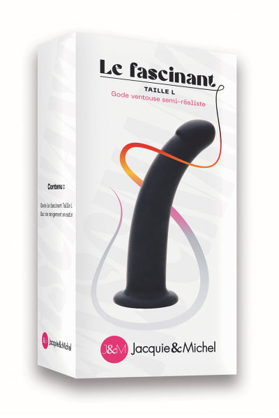 Gode ventouse Le fascinant taille L - Jacquie et Michel - Eveil Secret