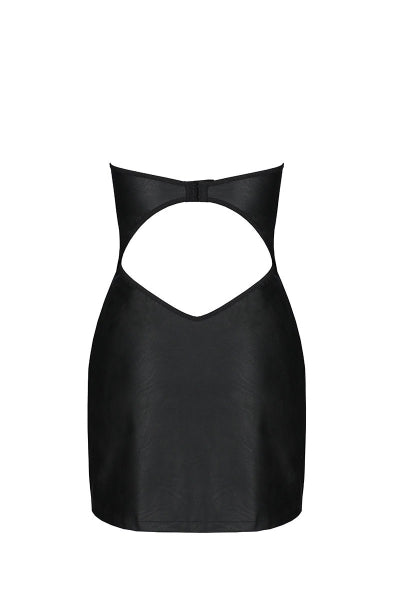 Vestido de piel sintética amazona Céline - Pasión