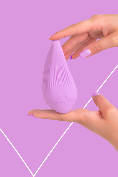 Mini vibro rechargeable DelightfulWave violet - FairyGasm