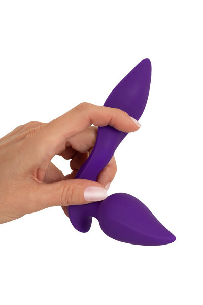 Vibrador y estimulador externo 2 en 1 - Sweet Smile
