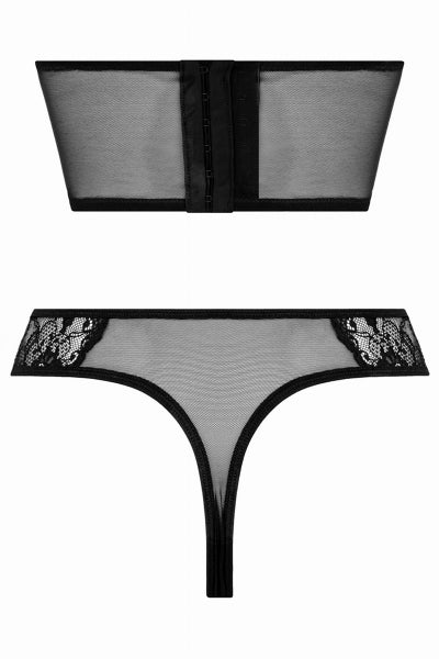 Conjunto de bustier y tanga Tiara - Christine