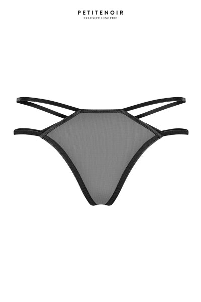 Tanga de tul con doble tira