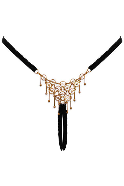 String ouvert avec design bijou - Cottelli LINGERIE - Eveil Secret
