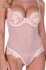 Body rose pâle Zovel - Passion