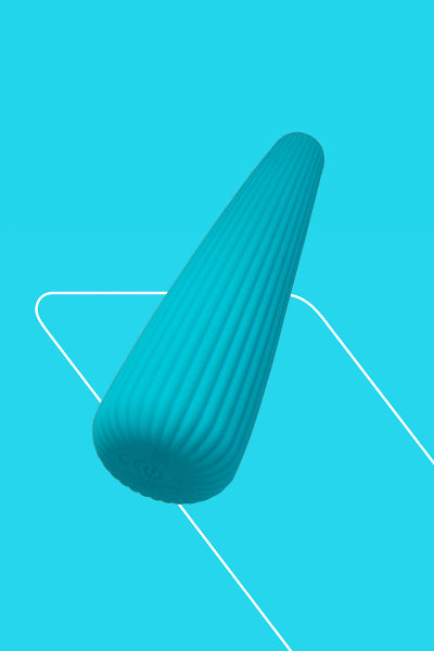 Vibrador recargable IcyCone azul - FairyGasm