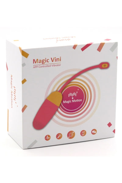 Huevo vibrador conectado Magic Vini Naranja - Magic Motion