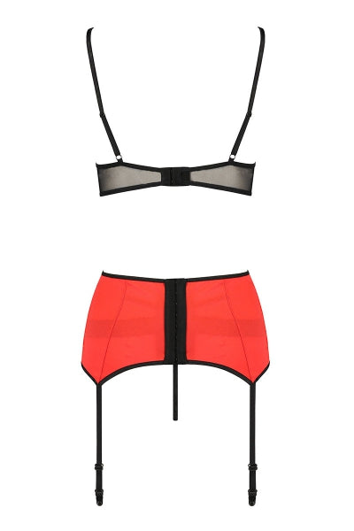 Conjunto de lencería con liguero Femmina - Passion