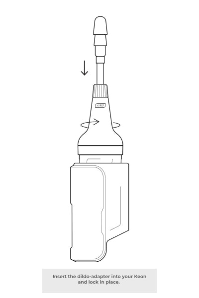 Adaptador de dildo para Keon