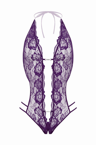Body de hilo abierto Renee violeta - Christine