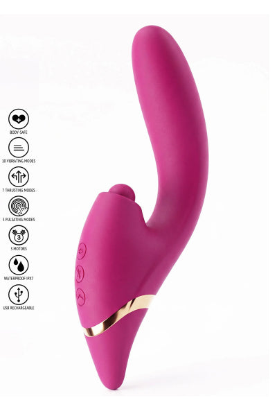 Vibro à triple stimulation Climaxer - Xocoon