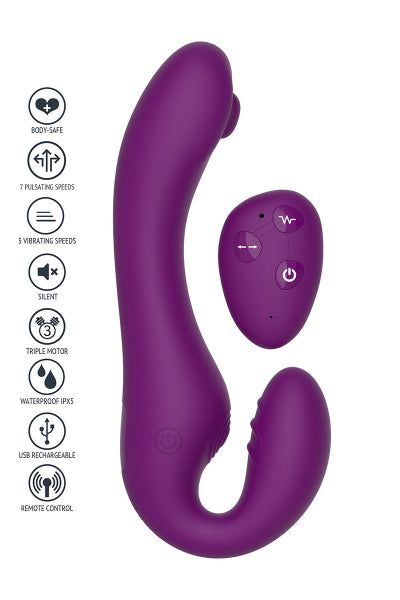 Vibro anatomique pulsatile télécommandé - Xocoon - Eveil Secret