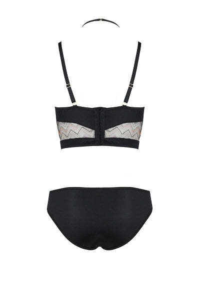 Bustier et culotte Lagerta - Casmir - Eveil Secret