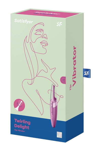 Estimulador Twirling Delight Frambuesa - Satisfyer
