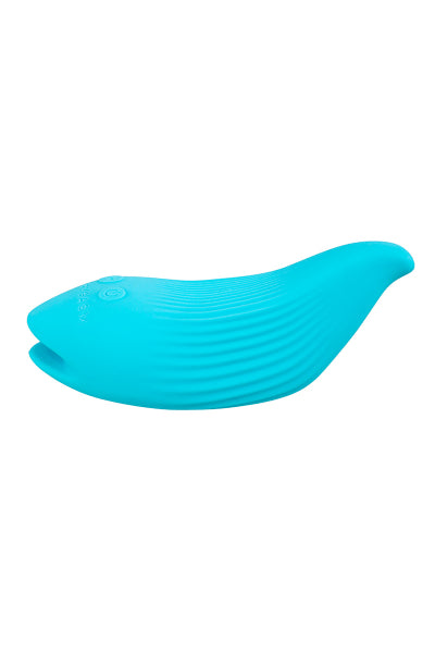 Mini vibro rechargeable DelightfulWave bleu - FairyGasm
