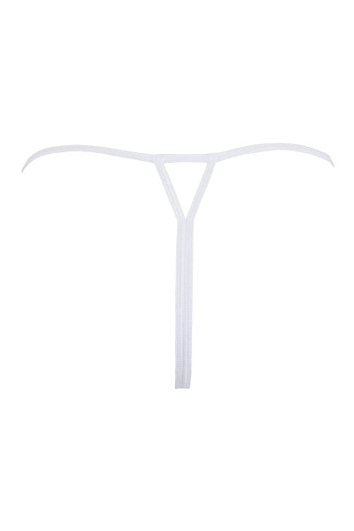 Tanga abierto blanco V-9828 - Axami