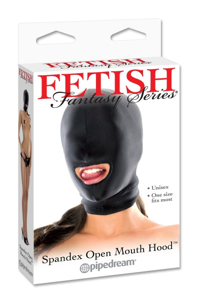 Balaclava de spandex con boca abierta