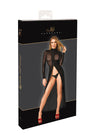 Robe longue Do Not Disturb F410 - Noir Handmade