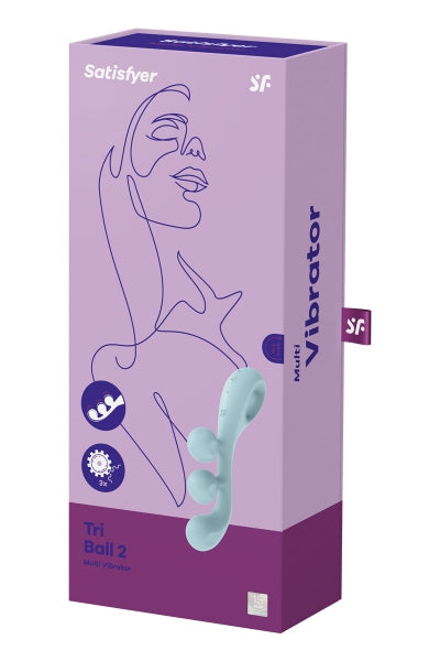 Multivibrador Tri Ball 2 azul - Satisfyer