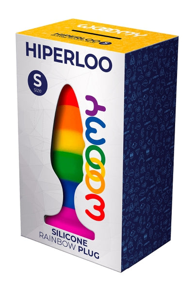 Plug arc en ciel Hiperloo S - Wooomy - Eveil Secret