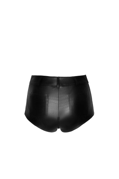 Short recortado F318 efecto cocodrilo wetlook