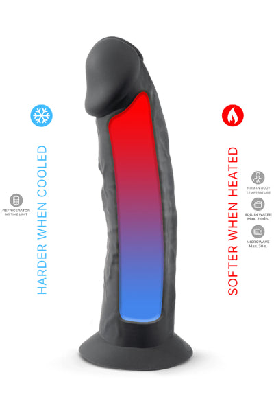 Gode The Original Model 2 noir 19 cm - SilexD - Eveil Secret