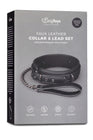 Collier fétichiste et laisse - Easytoys Fetish Collection - Eveil Secret