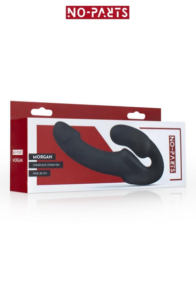 Dildo con arnés anatómico Morgan 22 cm - Sin piezas adicionales