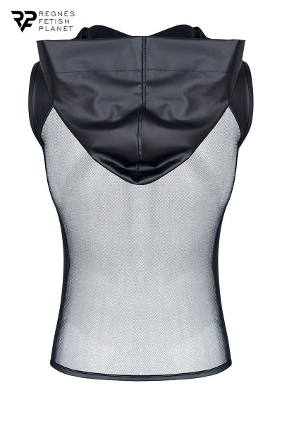 T-shirt à capuche en mesh - Regnes