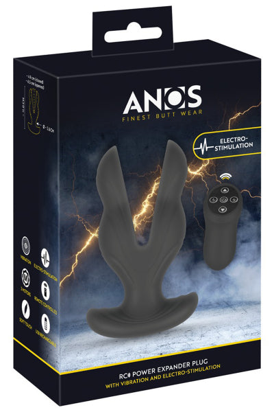 Plug anal E-Stim RC Power Expander Plug - Anos