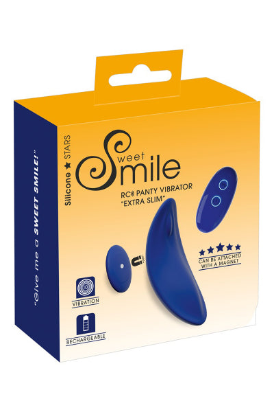 Bragas vibradoras ultrafinas con control remoto - Sweet Smile