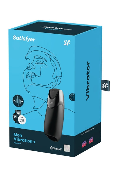 Masturbateur Men vibration+ Connecté - Satisfyer - Eveil Secret