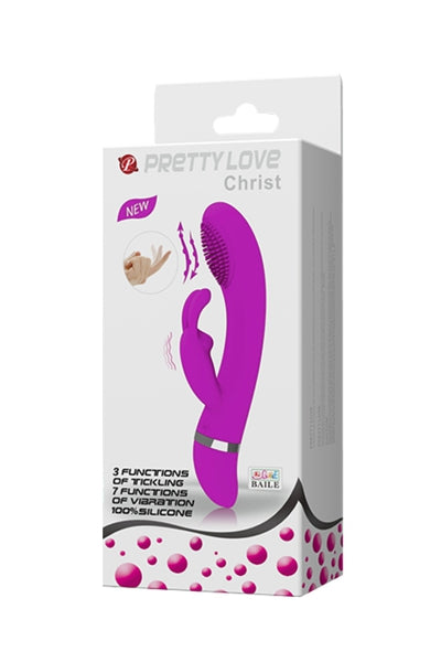 Vibromasseur Rabbit Christ - Pretty Love - Eveil Secret